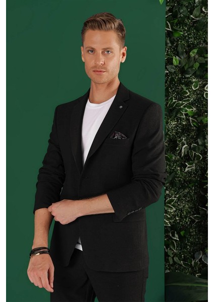 C 640 Slim Fit Siyah Spor Ceket fiyatları
