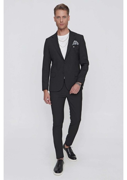 C 623 Slim Fit Siyah Spor Ceket modelleri