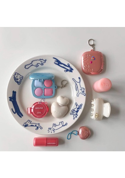 Pocket Cheek Palette CP01 Pink & Soda-Cep Yanak Paleti CP01 Pembe ve Soda 9.6g(Uçanfil)
