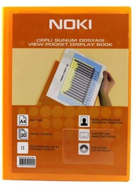 Cepli Sunum Dosyası 30'lu Mavi