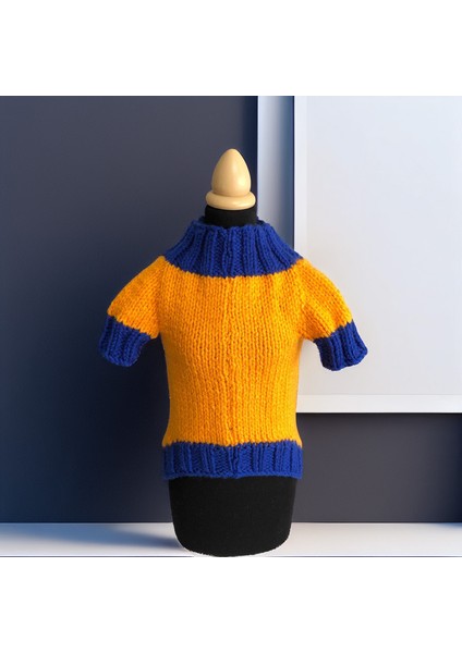 Köpek Için Lokomotifli Turuncu Mavi Kazak fırsatları