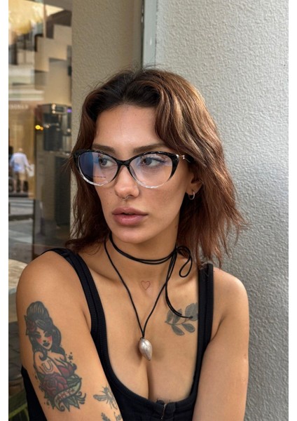 Miralya Kadın Blue Block Gözlük Şeffaf Siyah fiyatları