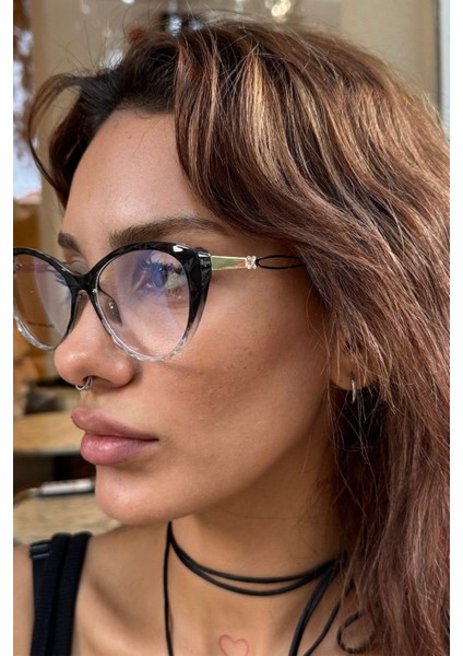 Miralya Kadın Blue Block Gözlük Şeffaf Siyah fırsatları
