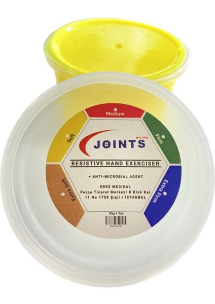 Joints El Egzersiz Hamuru 85 gr Sarı - Hafif