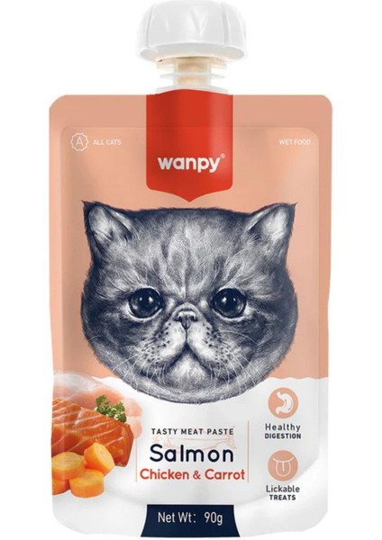 Taze Somonlu Ve Tavuklu Kedi Et Ezmesi 90 gr fiyatları