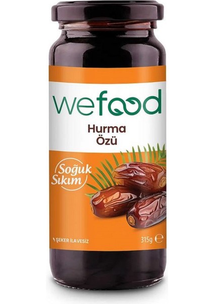 Wefood Hurma Özü 315 gr (Soğuk Sıkım)