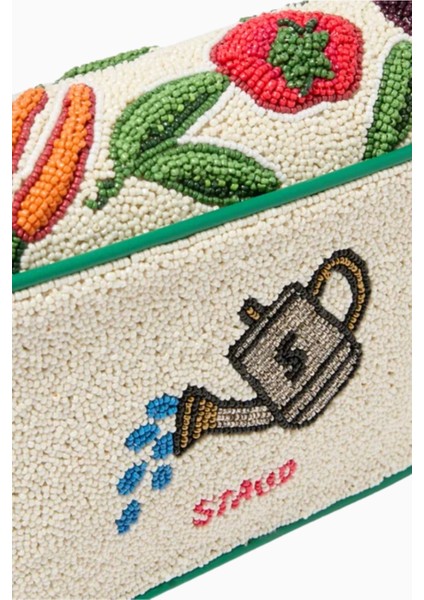 Tommy Crudite Beaded Bag, Renkli Boncuklu Tek Beden Çanta fırsatları