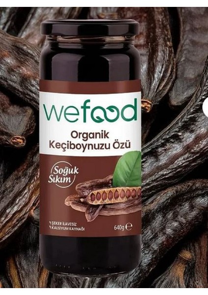 Wefood Organik Keçiboynuzu Özü 640 gr (Soğuk Sıkım) fiyatları