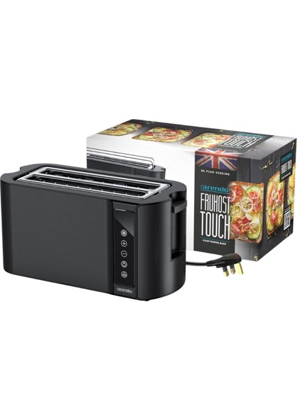 4 Dilimlik Uzun Slotlu Ekmek Kızartma Makinesi Dokunmatik Panel, 7 Seviyeli fiyatları
