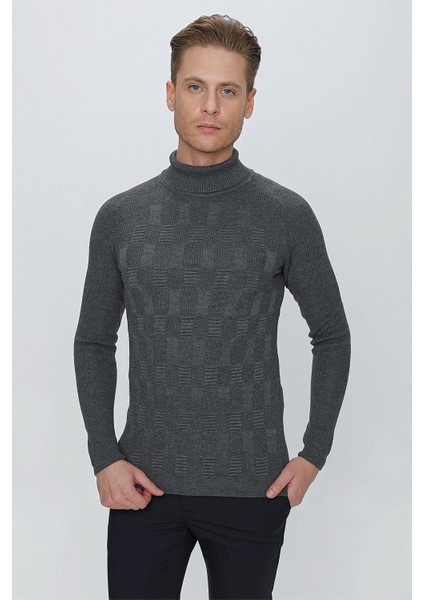 Tr 852 Slim Fit Antrasit Klasik Triko fiyatları