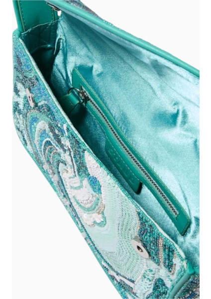 Tommy Beaded Bag, Boncuk Işlemeli Omuz Çantası, Şık ve Fonksiyonel modelleri