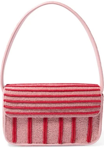 Tommy Beaded Bag, Çok Renkli Boncuklu Çanta, Günlük ve Akşam Kullanımı