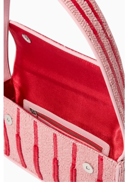 Tommy Beaded Bag, Çok Renkli Boncuklu Çanta, Günlük ve Akşam Kullanımı fırsatları