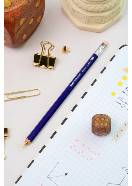 Premium Ahşap Gövdeli Versatil Uçlu Kalem 0.5 mm Lacivert