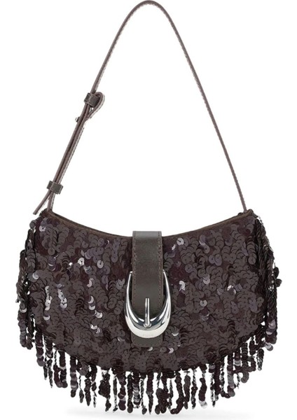 Alana Payetli Ayarlanabilir Askılı Lüks Omuz Çantası