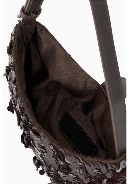 Alana Payetli Ayarlanabilir Askılı Lüks Omuz Çantası fırsatları