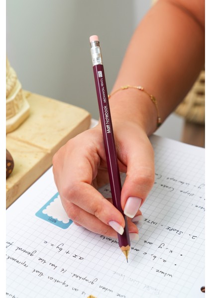 Premium Ahşap Gövdeli Versatil Uçlu Kalem 0.5 mm Bordo fırsatları