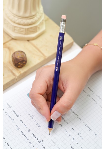 Premium Ahşap Gövdeli Versatil Uçlu Kalem 0.5 mm Lacivert fırsatları