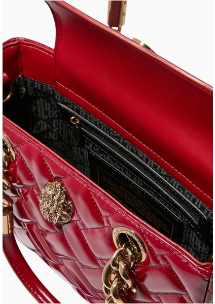 Square Kensington Bag, Rugan Deri, Şık ve Yapılandırılmış Tasarım modelleri