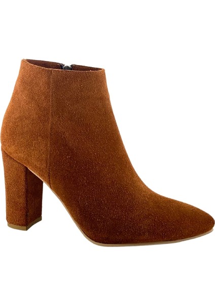 261982 Hakiki Süet Kadın Topuklu Bot fiyatları