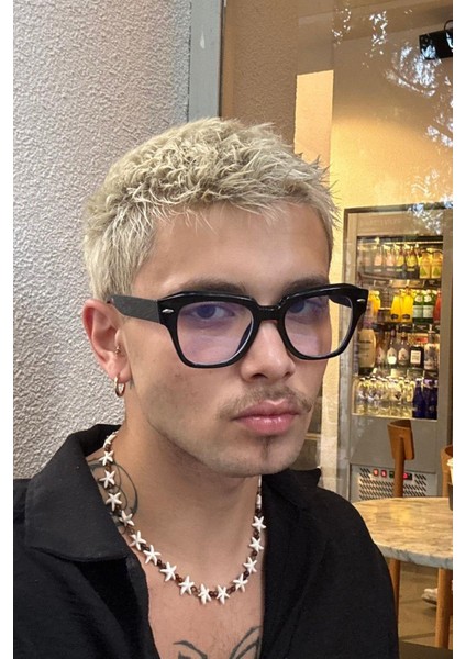 Vita Erkek Blue Block Gözlük Siyah