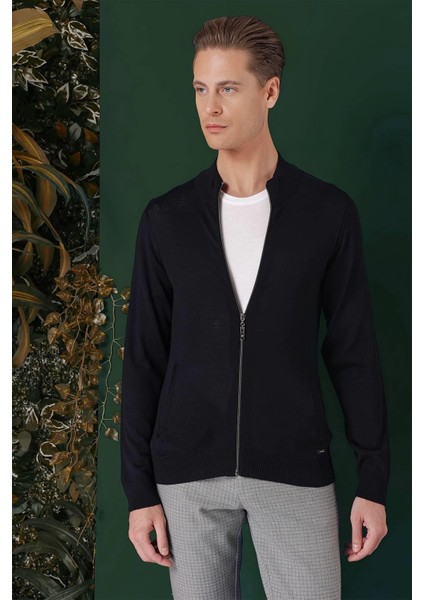 Tr 860 Slim Fit Lacivert Klasik Triko fiyatları