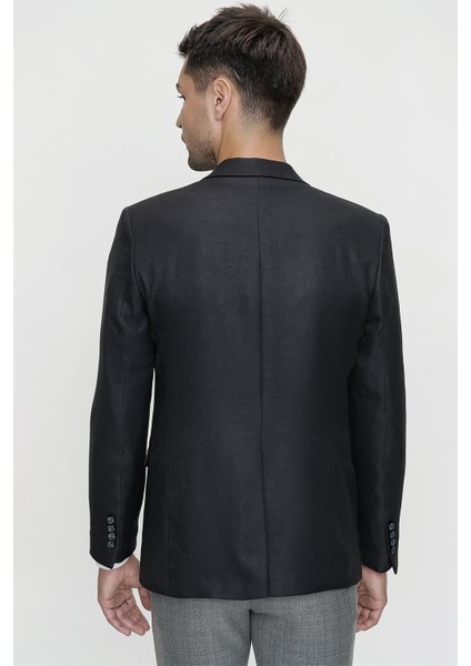 C 598 Slim Fit Siyah Spor Ceket modelleri