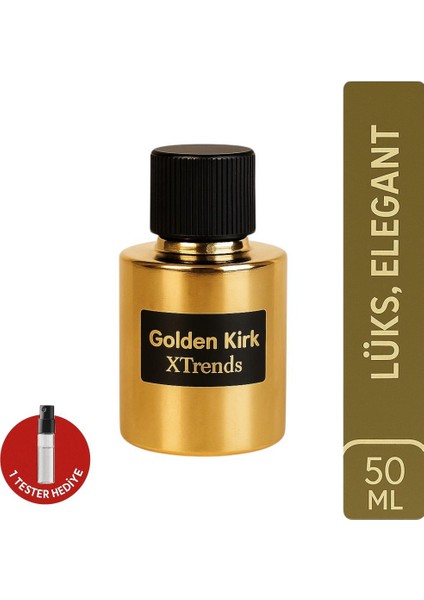 – Golden Kirk – Extrait De Parfum - 50 ml - Unisex Parfüm