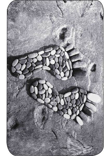 Dijital Baskı Modern Banyo Halısı Ikili Banyo Paspası LNA5021 100X60+60X50 cm fiyatları