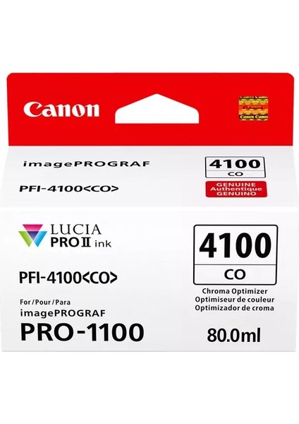PFI-4100 CO Chroma Optimizer Orijinal Mürekkep Kartuşu