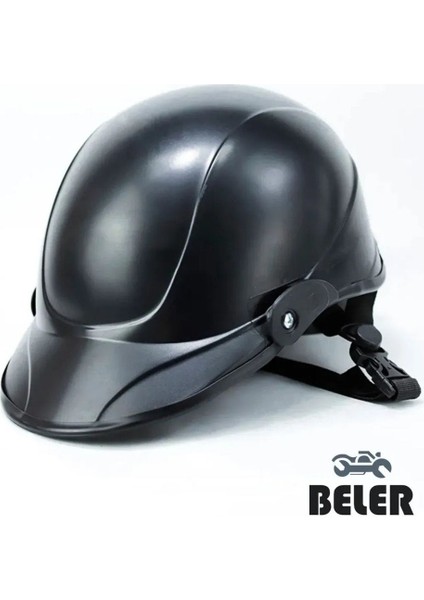 Siyah Jokey Kask Motosiklet ve Scooter Kaskı