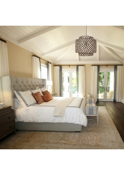 Mylamp Sitrus 40X37 Cm. Siyah / Naturel Bambu Avize fiyatları