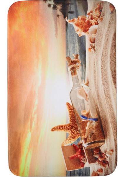 Dijital Baskı Modern Banyo Halısı Ikili Banyo Paspası LNA5019 100X60+60X50 cm fiyatları