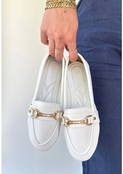 Rain Beyaz Cilt Babet Ayakkabı fiyatları