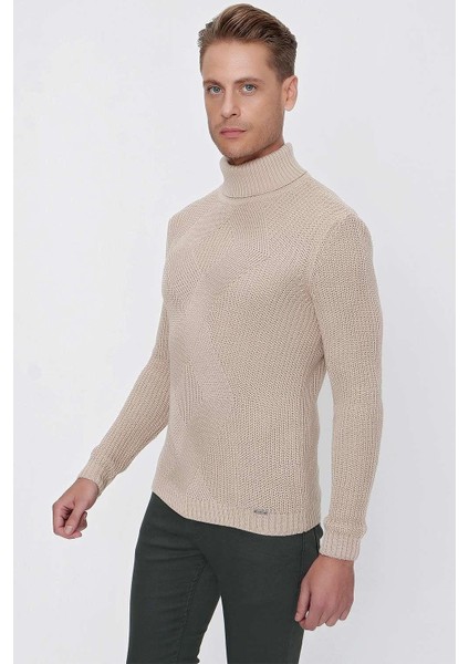 Tr 850 Slim Fit Bej Klasik Triko fırsatları