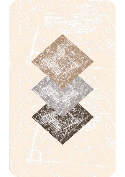 Dijital Baskı Modern Banyo Halısı Ikili Banyo Paspası LNA5162 100X60+60X50 cm fiyatları