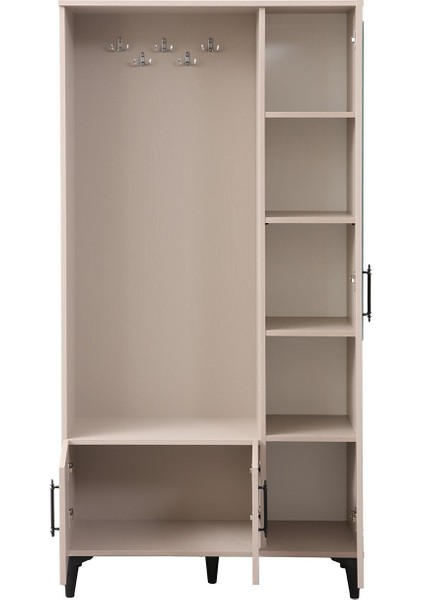 Portmanto Blesk Askılıklı Portmanto Vestiyer Ayakkabılık