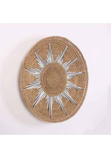 Mylamp Star Doğal Rafya Duvar Tabağı 60 cm modelleri