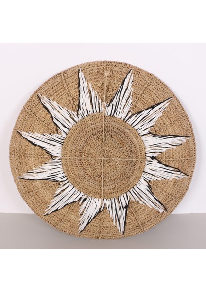 Mylamp Star Doğal Rafya Duvar Tabağı 60 cm fırsatları