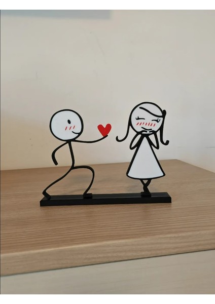 Seni Seviyorum - Aşk - Sevgili - Fısıltı - Sevgililer Günü - Dekorasyon - Dekoratif Ürün