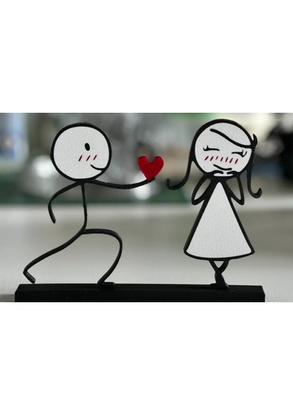 Seni Seviyorum - Aşk - Sevgili - Fısıltı - Sevgililer Günü - Dekorasyon - Dekoratif Ürün