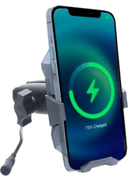 Gear5 Motosiklet Telefon Tutucu Titanyum Malzeme Nfc Şarj Özellikli Delüx G2 fiyatları