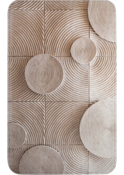 Dijital Baskı Modern Banyo Halısı Ikili Banyo Paspası LNA5119 100X60+60X50 cm fiyatları