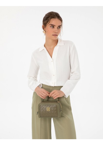 Kadın Haki Çapraz Çanta 50315845-VR027