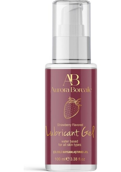 Çilek Aromalı Kayganlaştırıcı Jel 100 ml