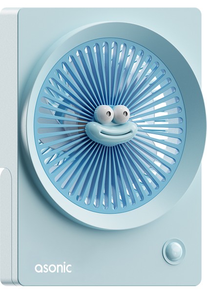 AFN23 Mavi 500MAH 3 Hız Kademeli Masaüstü USB Fan indirimleri