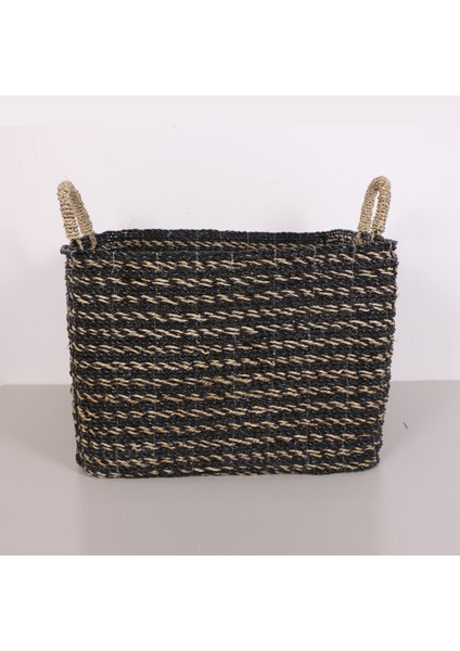 Mylamp Karadeniz Muz Lif El Yapımı Yuvarlak Büyük Sepet 53X55X48 cm