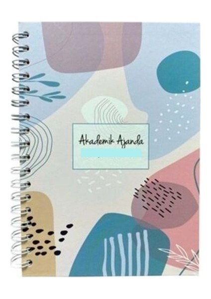 Akademik Ajanda Spiralli 17X24CM Farklı Renkler 2026