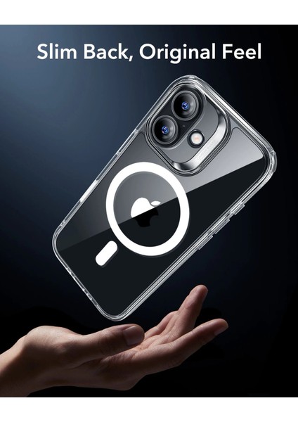 Apple iPhone 17 Classic Hybrid Kamera Kontrol Koruma Butonlu Magsafe Kapak Kılıf