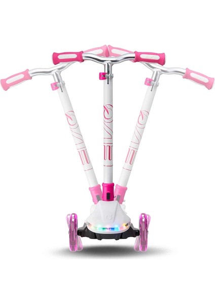 Evo 3 Tekerlekli Colour Burst Işıklı Beyaz Scooter fiyatları